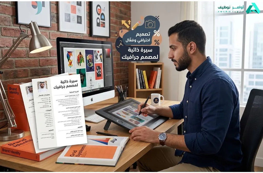 سيرة ذاتية لمصمم جرافيك