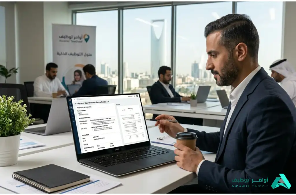 شكل cv بنظام ats
