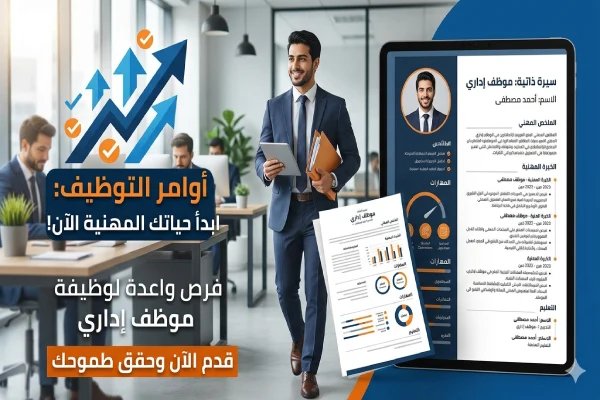 نموذج سيرة ذاتية لموظف إداري