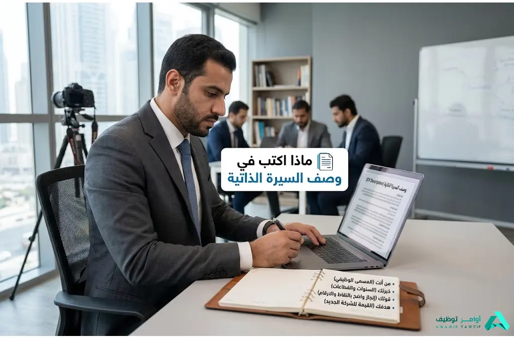 ماذا اكتب في وصف السيرة الذاتية