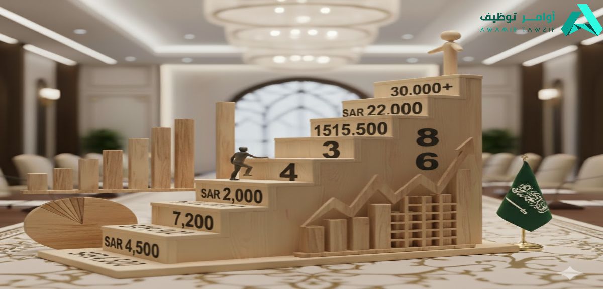 سلم رواتب الخدمة المدنية في السعودية