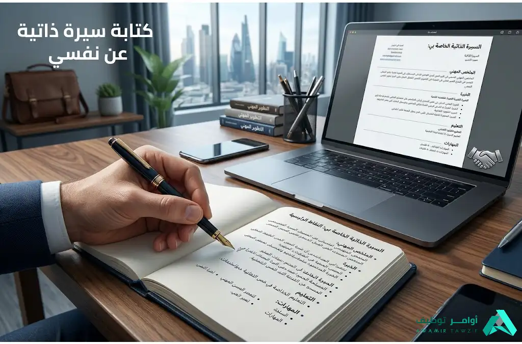 كتابة سيرة ذاتية عن نفسي