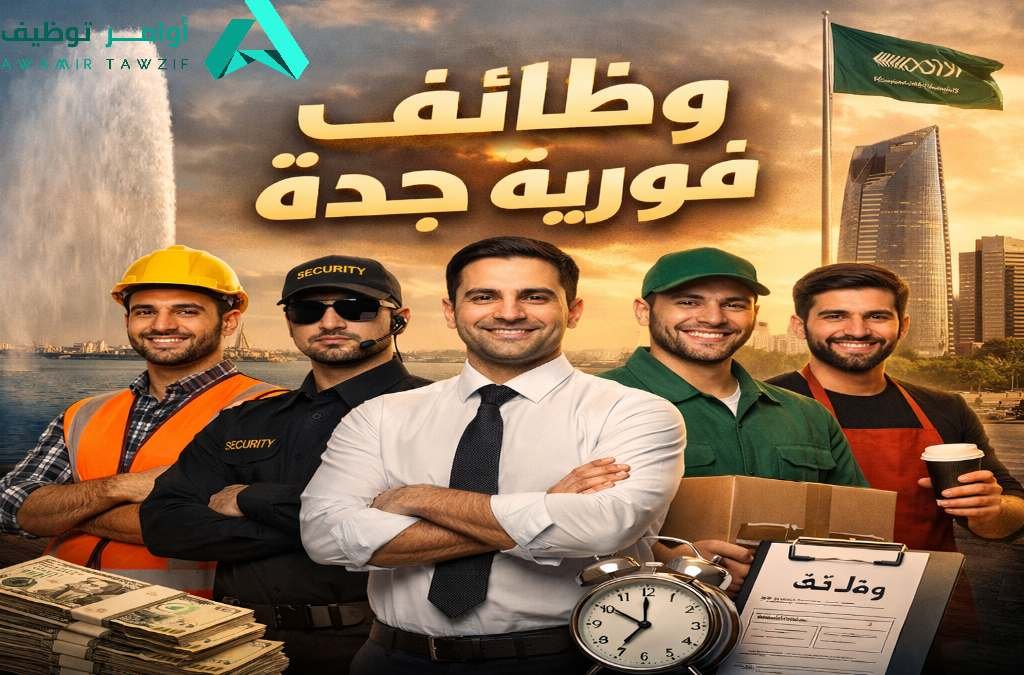 وظائف فورية جدة