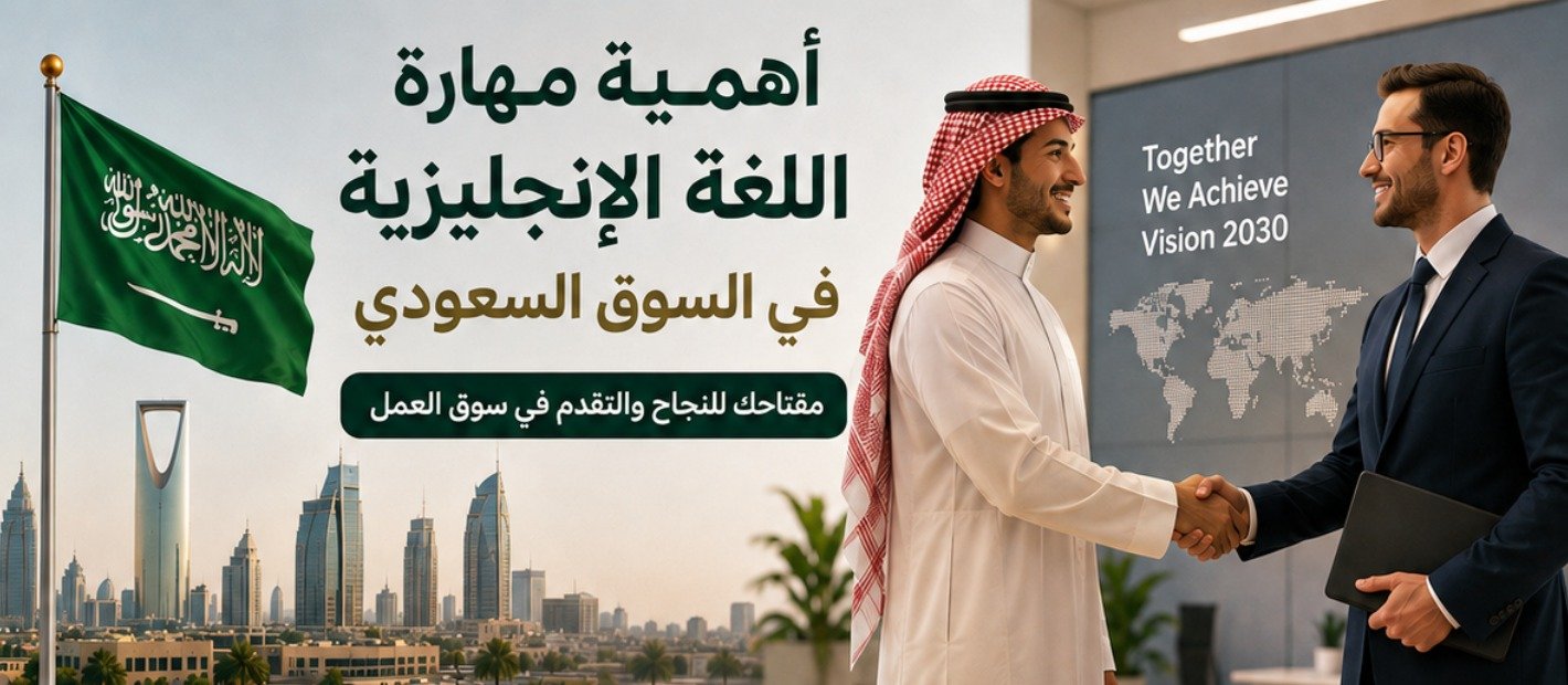 أهمية تعلم مهارة اللغة الإنجليزية في السوق السعودي