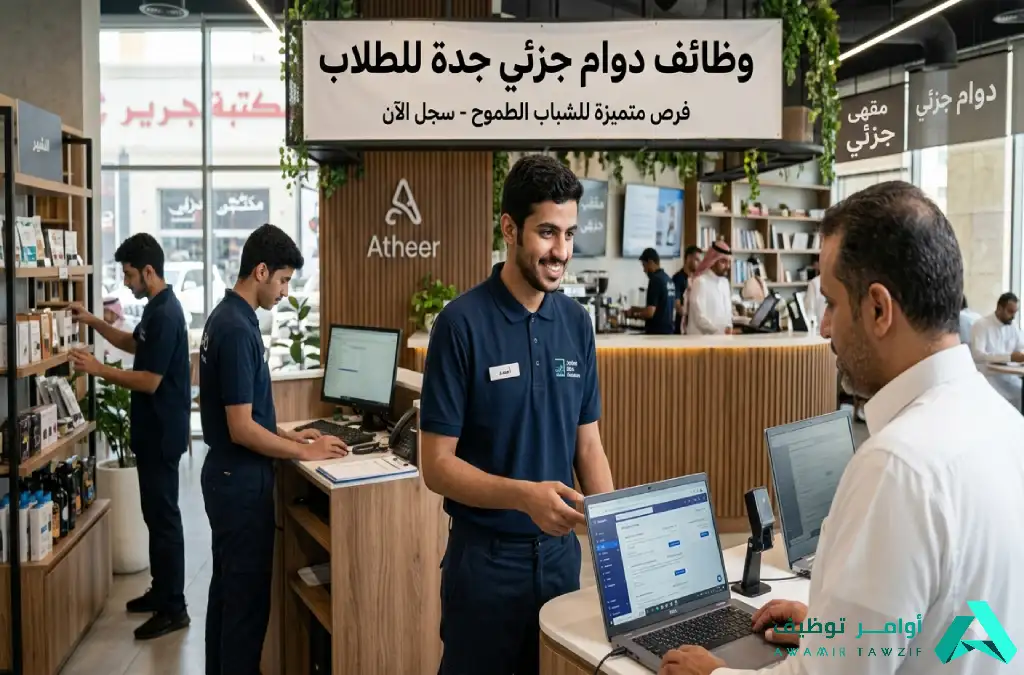 وظائف دوام جزئي جدة للطلاب