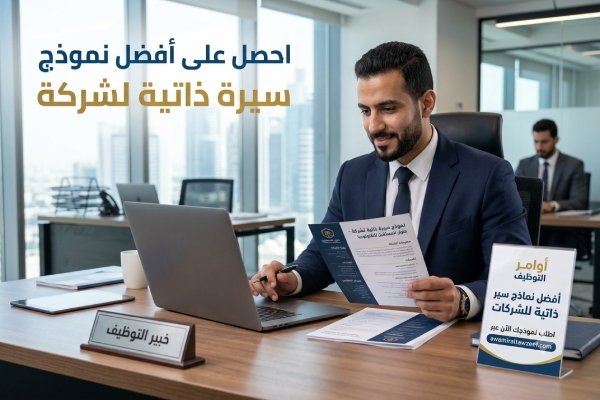 نموذج سيرة ذاتية لشركة