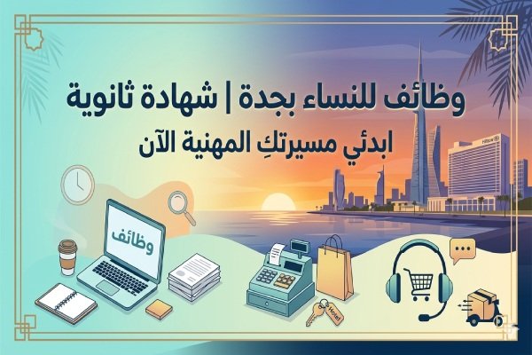 وظائف في جدة للنساء شهادة ثانوية
